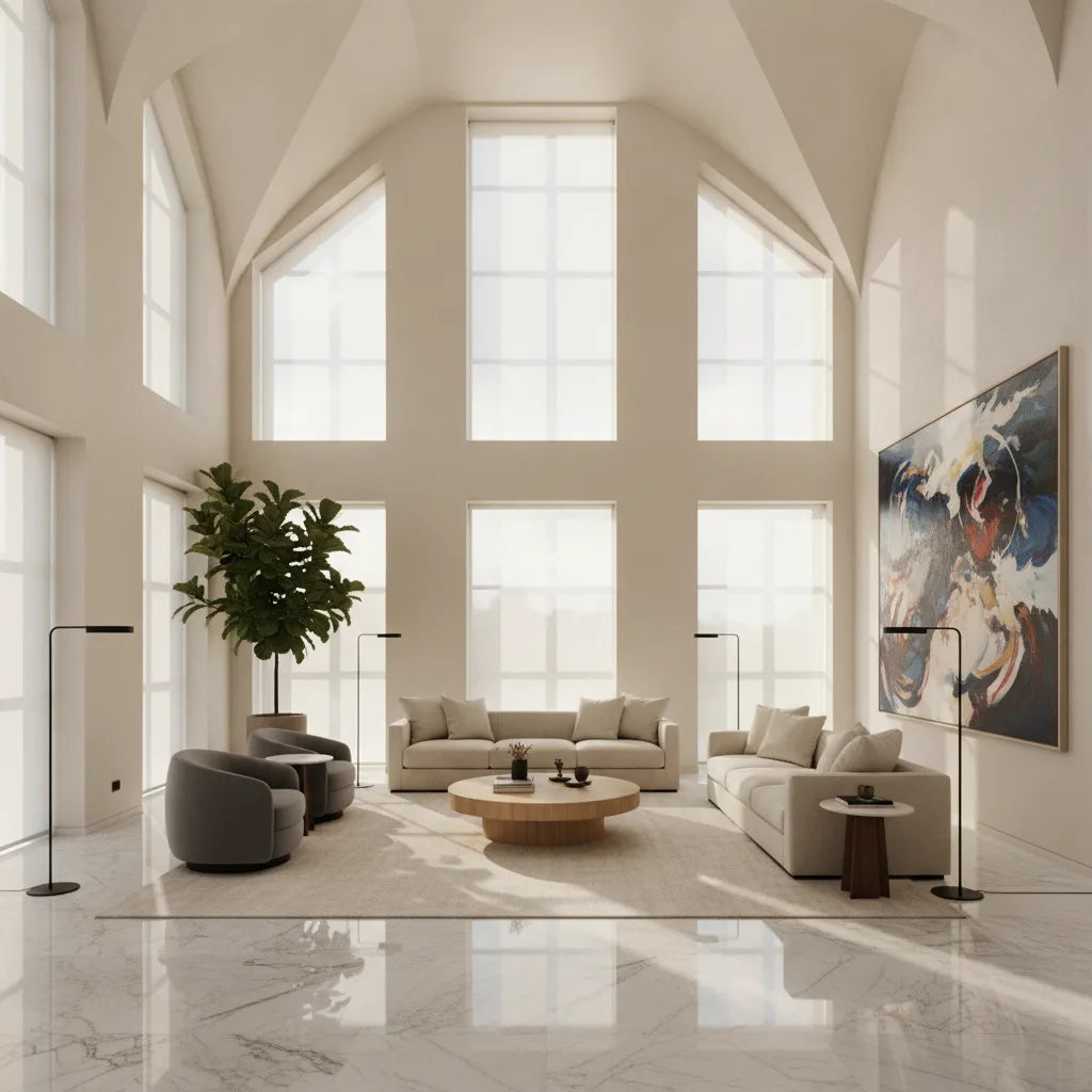 Décoration pour agence immobilière de luxe | Studio Lino