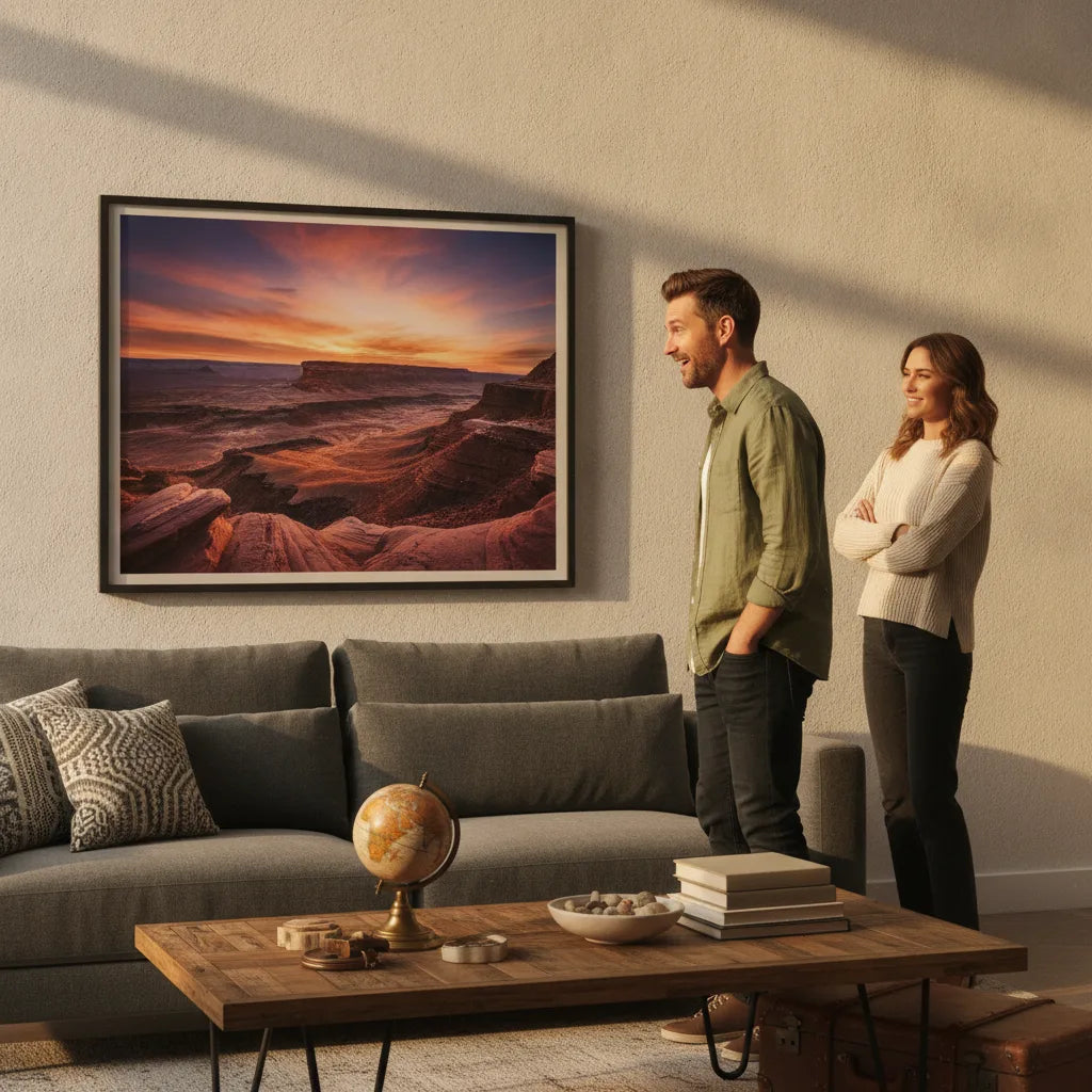Cadeau Saint-Valentin homme art, l'idée qui dure