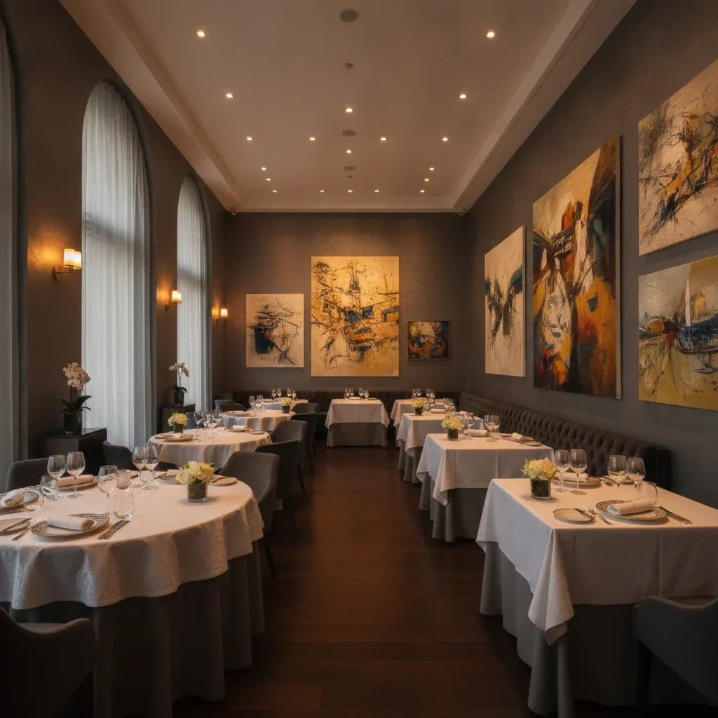 Décoration restaurant gastronomique art | Guide 2026