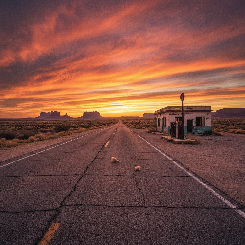 La solitude sur la Route 66 – Guide d'un voyage introspectif