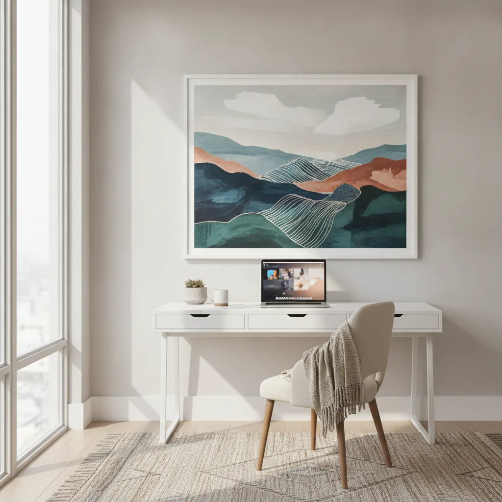 Tableau photo pour bureau à domicile | L'art par Studio Lino